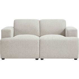 Sofá 2 Lugares Urban Cinza Kasa 1 Un