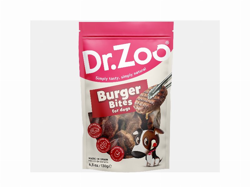 Snack Cão Dr.zoo Burger Bites 130 g