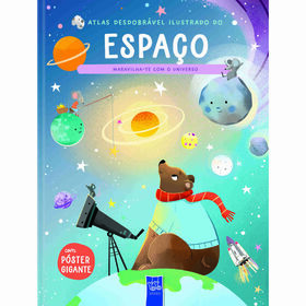 Atlas Desdobrável Ilustrado Do Espaço