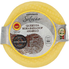 Queijo Da Beira Baixa Dop Amarelo Continente Seleção 1 Un (Médio)