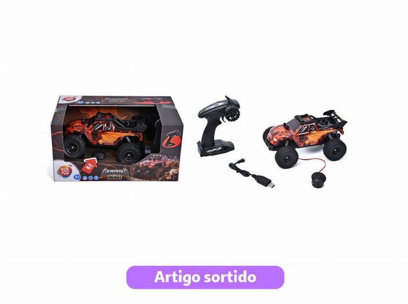 Carro R/C One Two Fun 2.4 g 1/18 Beast Dragon Modelos Sortidos