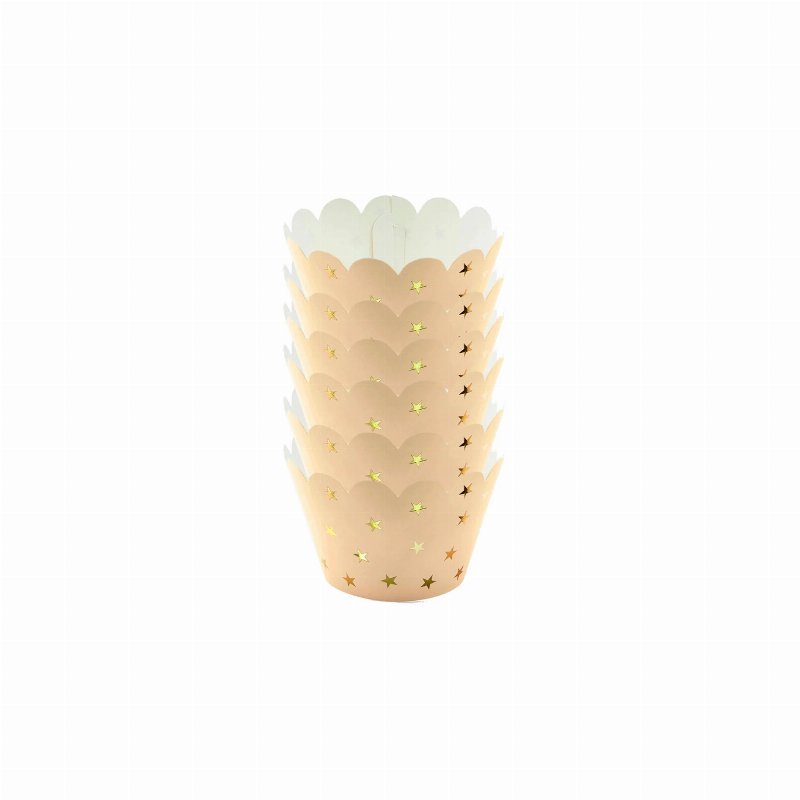 Pack 6 Formas Para Cupcake Descartável Em Papel