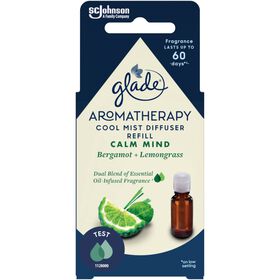 Ambientador Recarga Aromatherapy Cool Mist Calm Mind Glade 17 ml