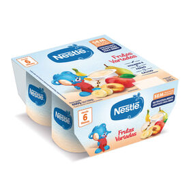 Iogurte Bebé Frutas Variadas +6 Meses Nestlé 400 gr (4 Un)