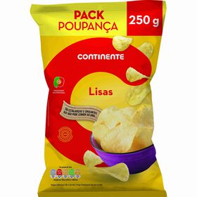 Batata Frita Lisa Pack Poupança Continente 250 gr