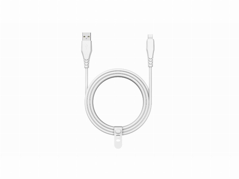 Cabo Usba To 8Pin Qilive 600183189 Branco 2M 2.4A Mfi