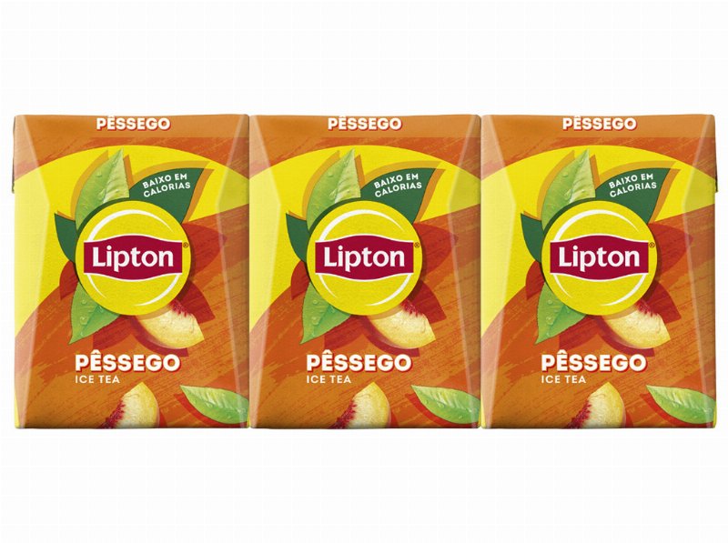 Ice Tea Lipton Pêssego 3X0.20 l