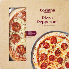 Pizza Fresca Pepperoni Cozinha Continente 430 gr