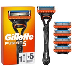 Máquina De Barbear Com 5 Recargas Gillette Fusion 1 Un