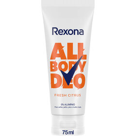 Desodorizante Creme Fresh Citrus Todo O Corpo Rexona 75 ml