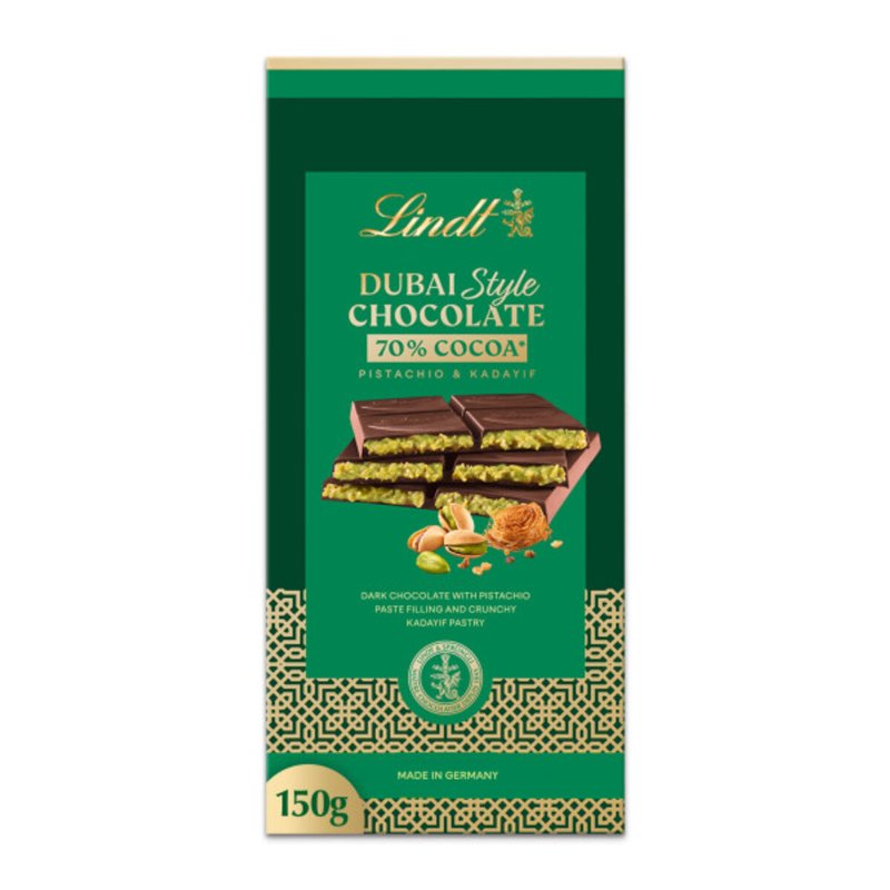 Chocolate Negro Do Dubai 150 g