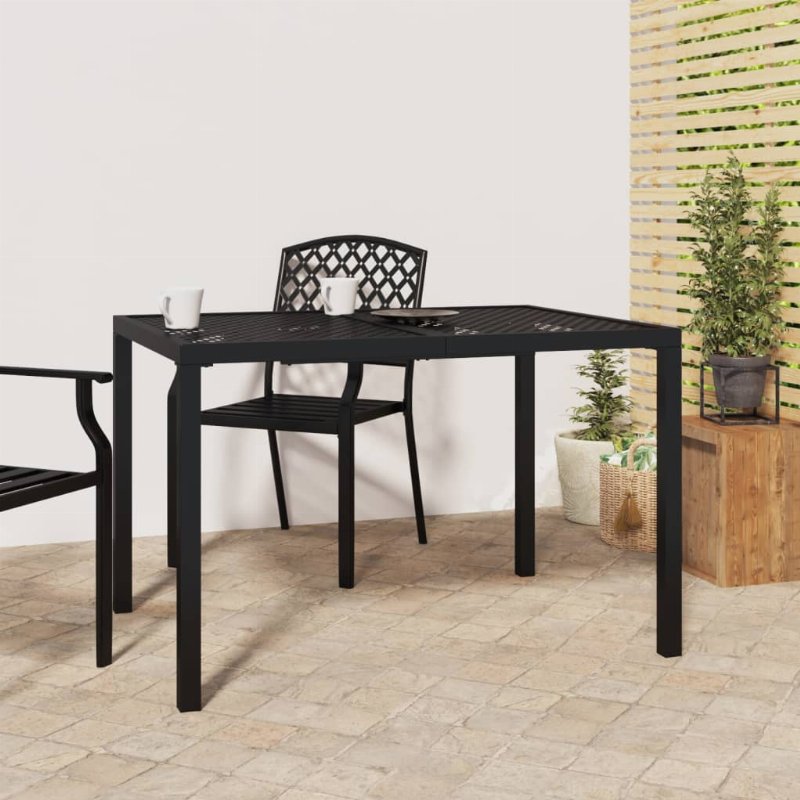 Hkh Mesa De Jardim Aço - Antracite