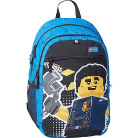 Mochila Extensível Azul Police Adventure Lego City