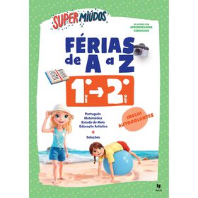Supermiúdos - Férias De A A Z - 1.º Ano - 2.º Ano De Paula Melo