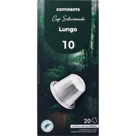 Cápsulas De Café Lungo Int 10 Continente 20 Un