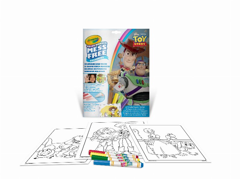 Conjunto Colorir Crayola Toy Story Com 4 Marcadores