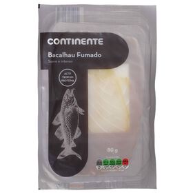 Bacalhau Fumado Continente 80 gr
