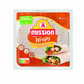 Wrap Multicereais Mission 370 gr (6 Un)