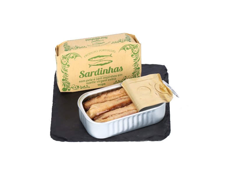 Sardinhas Socilink Sem Pele E Sem Espinha Em Azeite 125 g