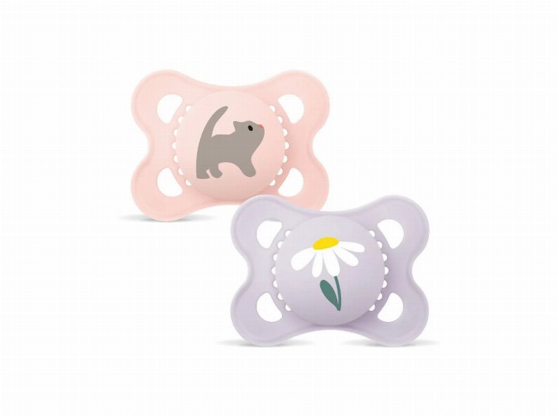 Chupeta Mam Original 2-6M Rosa 2Un