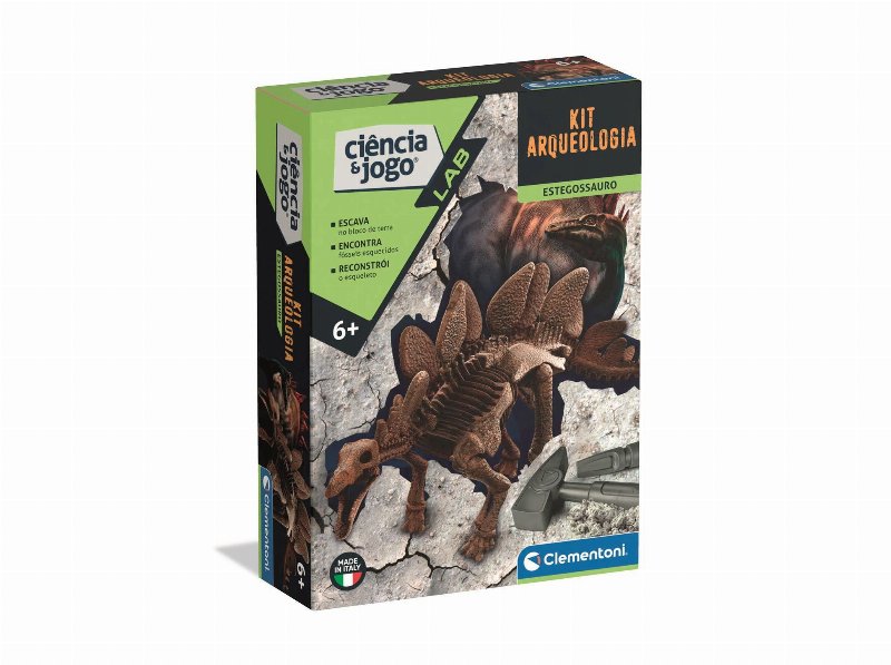 Kit De Arqueologia Clementoni Estegossauros