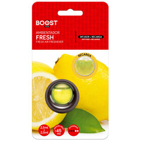 Ambientador Auto Encaixar Fresh Boost 2 Un