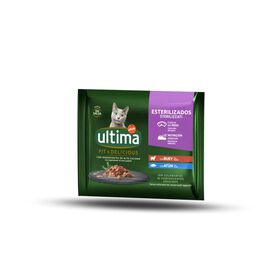 Comida Húmida Para Gato Esterilizado Vaca Affinity Ultima 4 X 85 g