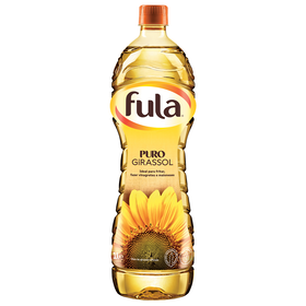 Óleo De Girassol Puro Fula 1 Lt