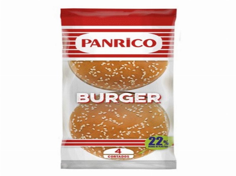 Pão Hambúrguer Panrico 4 Un 200 g