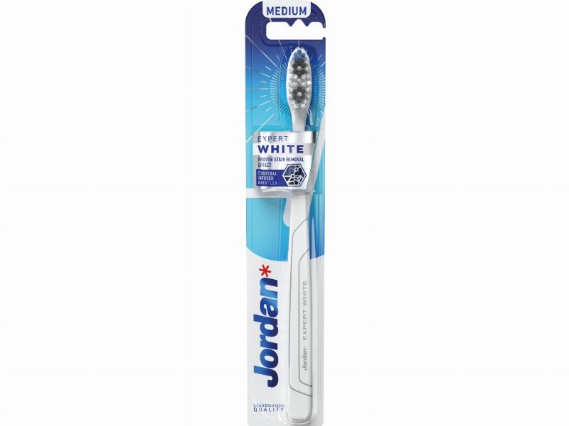 Escova De Dentes Expert Clean White Medium Jordan