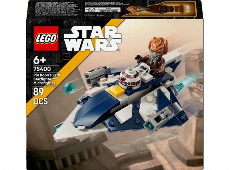 Microfighter De Plo Koon Lego Star Wars Tm 75400