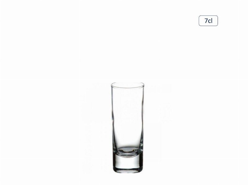 Copo Shot Chicago Vidro 7 cl