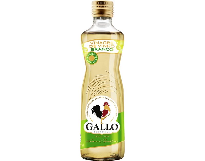 Vinagre Gallo Vinho Branco 250 ml