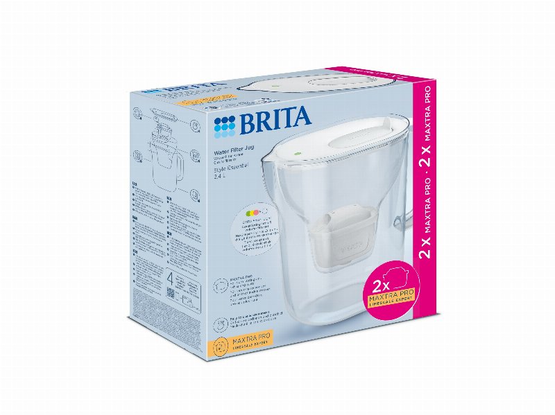 Jarro Style Essential Brita Com 2 Filtros 2.4 l