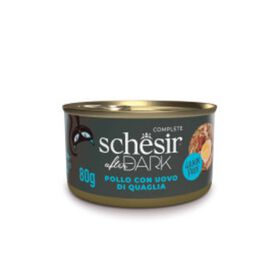 Comida Húmida Para Gato Dark Filetes Frango E Ovo Schesir 80 g