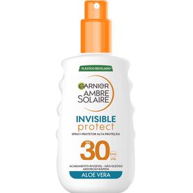 Protetor Solar Spray Invisible Protect Fps 30 Garnier Ambre Solaire 150 ml
