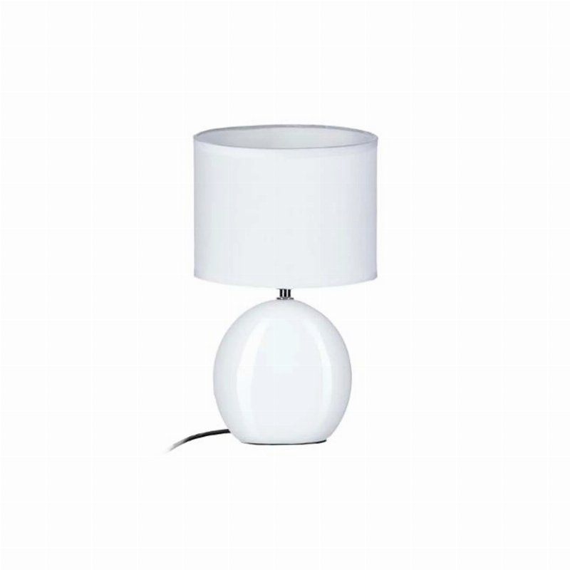 Candeeiro De Mesa Oval H31 Branco