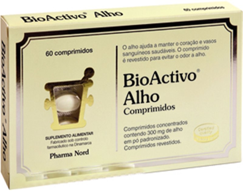 Suplemento Bioactivo Alho 60 Comprimidos