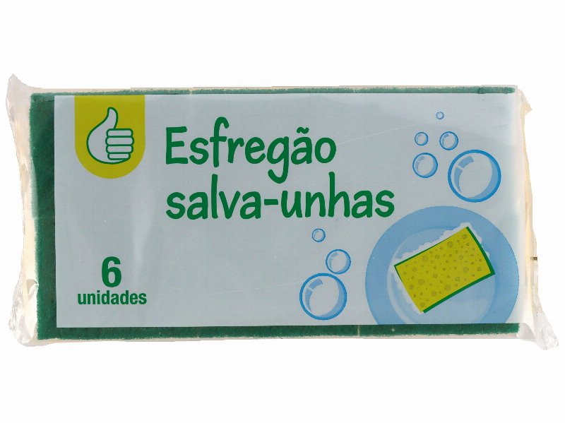 Esfregão Polegar Salva Unhas 6Un