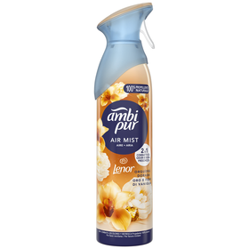 Ambientador Spray Air Mist Orquídea Dourada Ambipur 185 ml