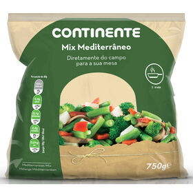Mistura De Legumes Mediterrâneos Continente 750 gr