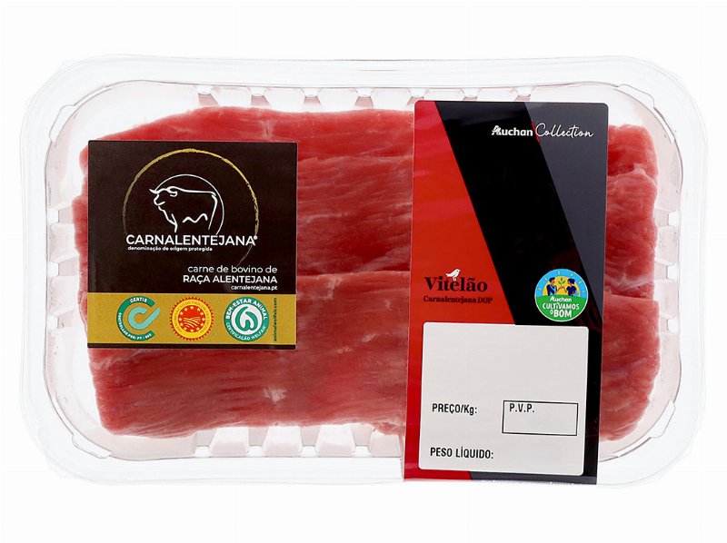 Bife Extra Fino Vitelão Carnalentejana Dop Auchan Cultivamos O Bom Kg