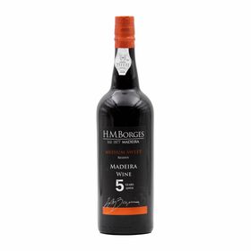 H. M. Borges Reserva 5 Anos Meio Doce Vinho Da Madeira Meio Doce