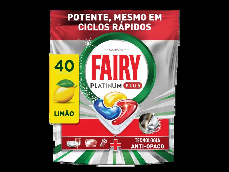 Pastilha Para Máquina Da Loiça Platinum Plus