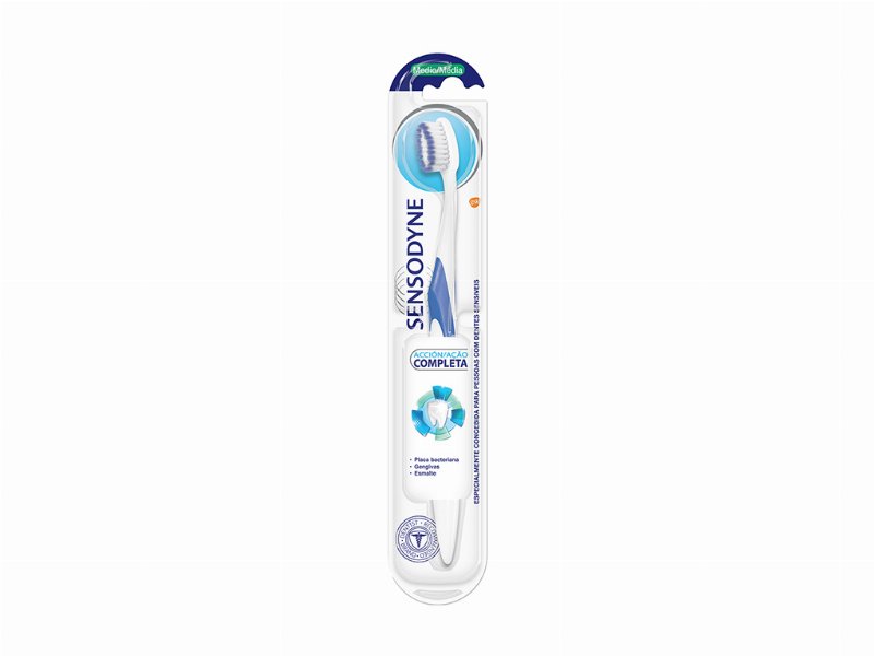 Escova Sensodyne De Dentes Ação Completa Média Un