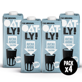 Bebida Vegetal De Aveia Oatly 4 X 1 Lt