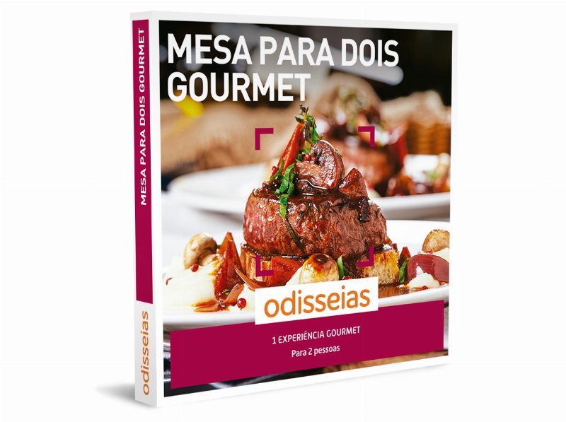 Pack Odisseias Mesa Para Dois Gourmet