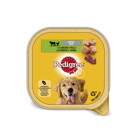 Comida Húmida Para Cão Adulto Borrego E Galinha Terrina Pedigree 300 g