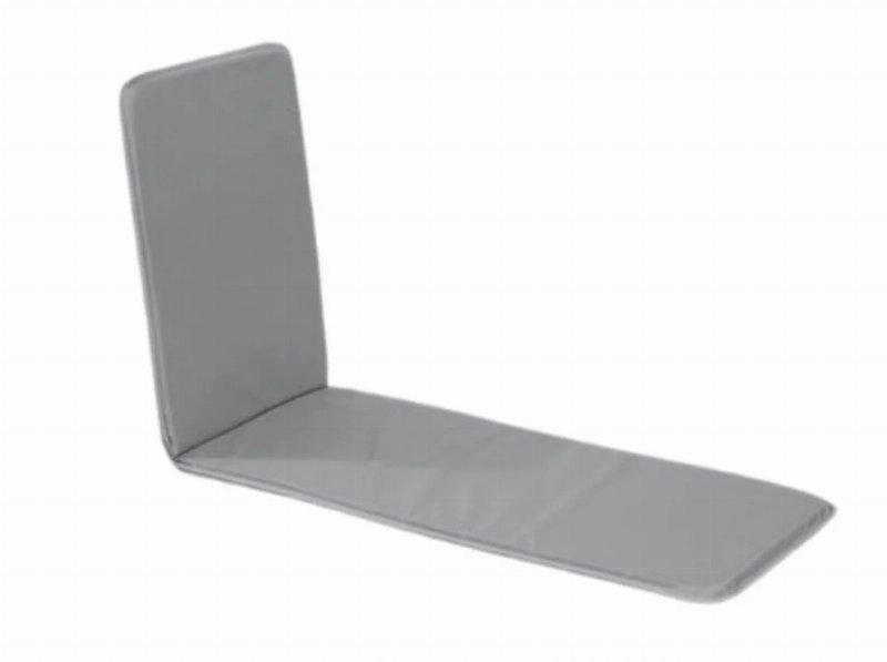 Coxim Para Espreguiçadeira Cinzento 185X53X3Cm