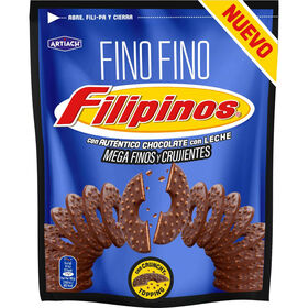 Bolacha Fina De Chocolate De Leite Filipinos 87 gr